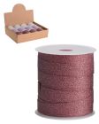 Excellent Houseware Ruban cadeau scintillant rouge