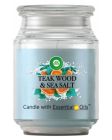 Air Wick Teak Wood & Sea Salt Candle