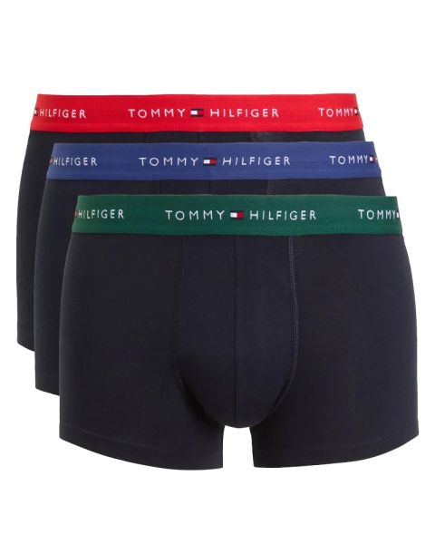 Tommy Hilfiger Signature Cotton Essentials Trunk 3-Pack Str. S