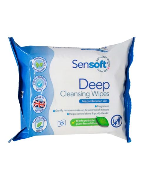 Sensoft Deep Cleansing Skincare Wipes Sensoft Deep Cleansing Skincare Wipes