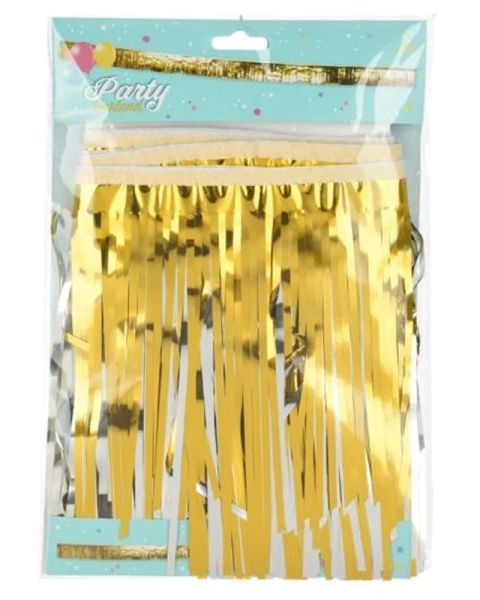 Excellent Houseware Foil Curtain Garland