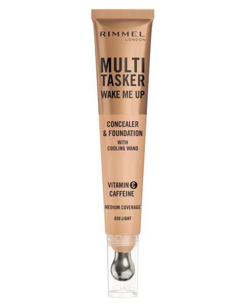 Rimmel London Multi-Tasker Wake Me Up Concealer & Foundation 030 Light