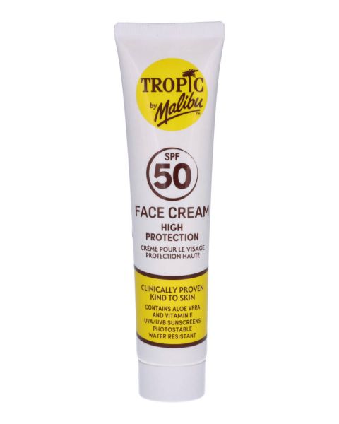 Tropic By Malibu Face Cream SPF50