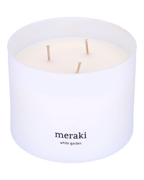 Meraki Scented Candle White Garden