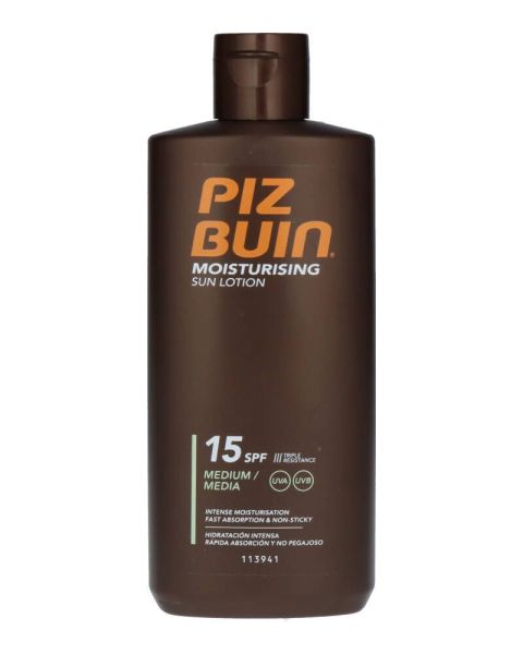 Piz Buin Moisturising Sun Lotion 15 SPF