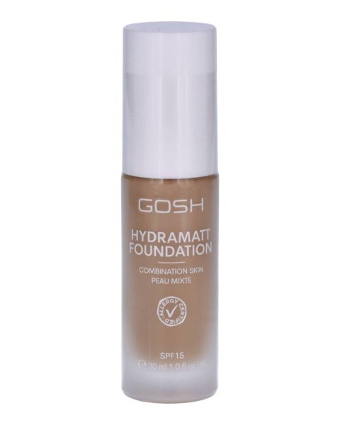 Gosh Hydramatt Foundation Combination Skin Peau Mixte 012Y Medium Dark