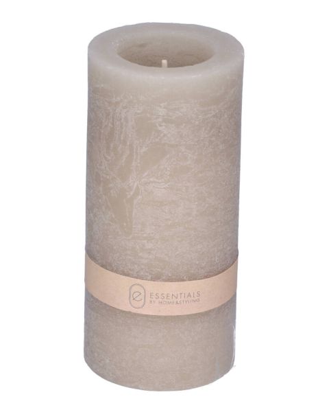 Excellent Houseware Pillar Candle Grey