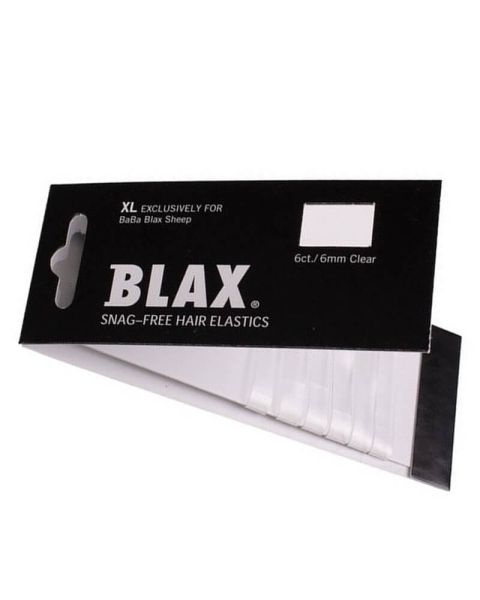 Blax - Snag-Free HÄr Elastik CLEAR 6mm Blax - Snag-Free HÄr Elastik CLEAR 6mm
