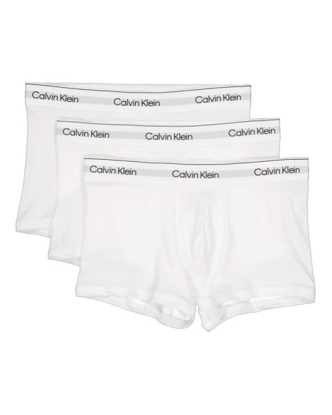 Calvin Klein Modern Cotton Extra-soft Cotton Stretch Trunk 3-Pack Hvid L