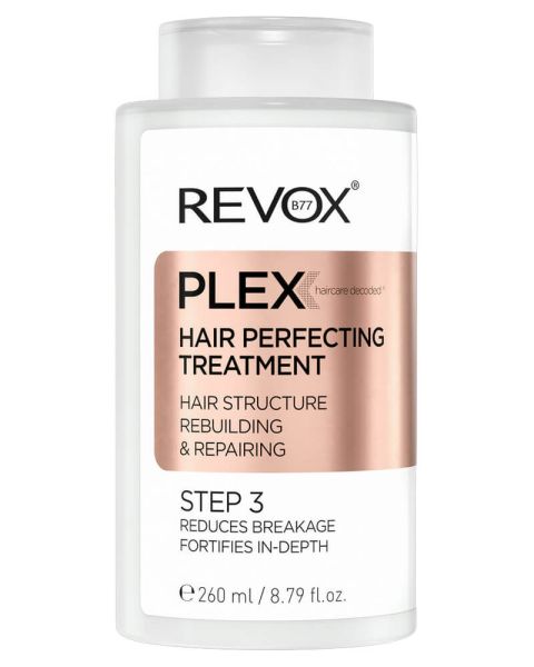 Revox PLEX Hair Perfecting Treatment. Step 3