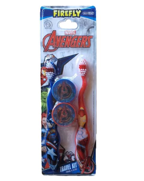 Marvel Avengers Travel Kit Tandbørster (3+ år) Marvel Avengers Travel Kit Tandbørster (3+ år)
