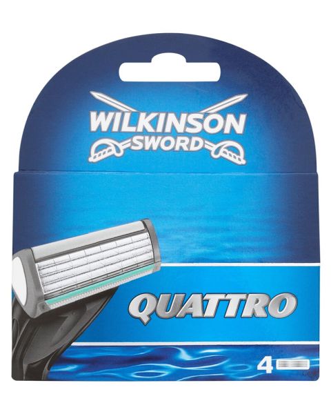 Wilkinson Sword Quattro Blades 4pak
