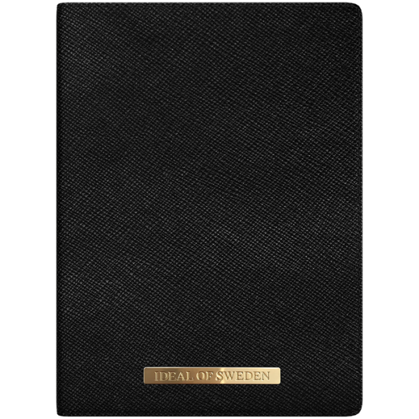 iDeal Of Sweden Passport Cover - Saffiano Black (U)