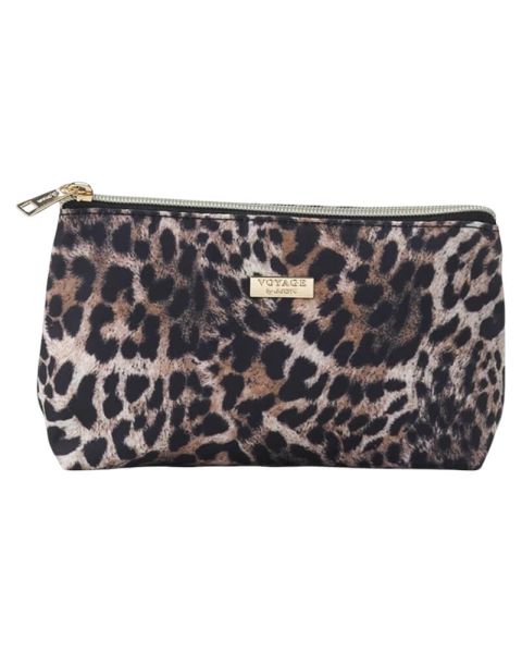 JJDK leopard Luna Cosmetic Purse