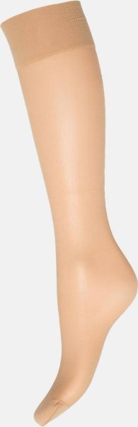 Decoy Silk Look (20 Den) Sand 2-Pack Knee High One Size