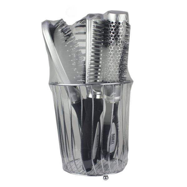 Dorel Pro System Børste-sæt sort/sølv