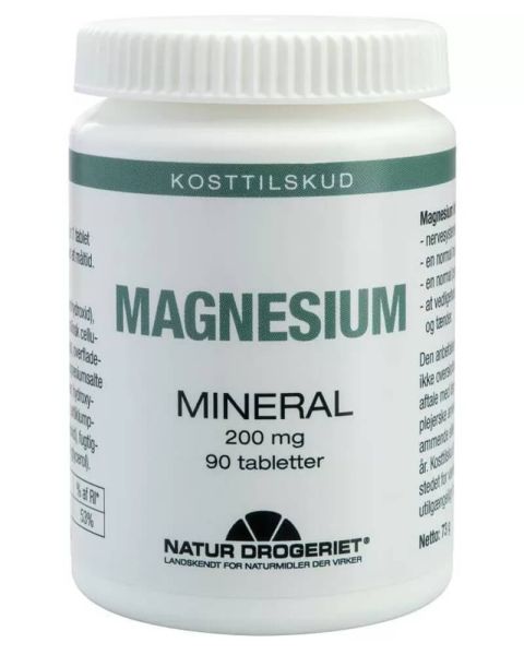 Natur Drogeriet Magnesium Mineral Natur Drogeriet Magnesium Mineral