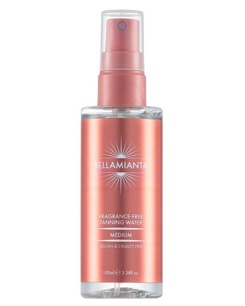 Bellamianta Fragrance Free Tanning Water - Medium
