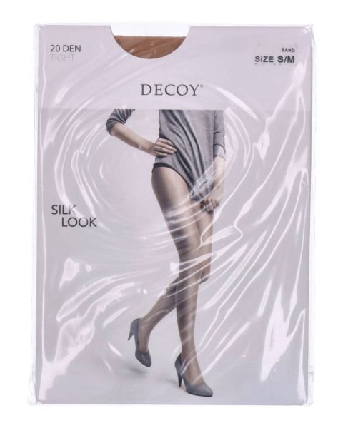 Decoy Silk Look (20 Den) Sand S/M