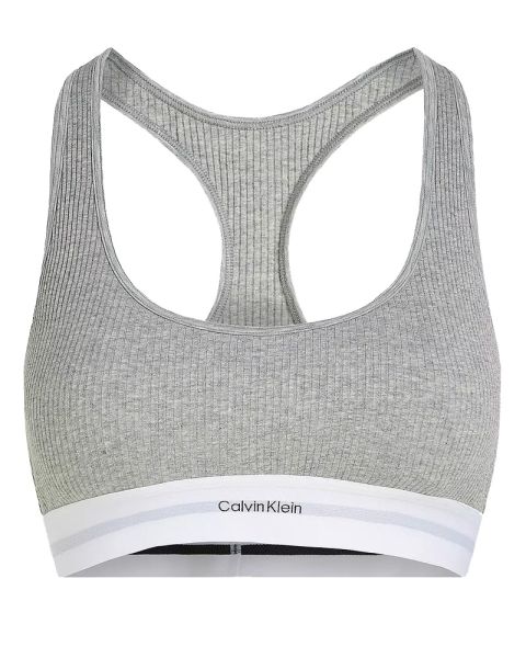 Calvin Klein Lightly Lined Bralette Grey Heather Str. M