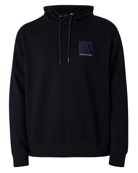 Armani Exchange Box Logo Pullover Hoodie Str. M