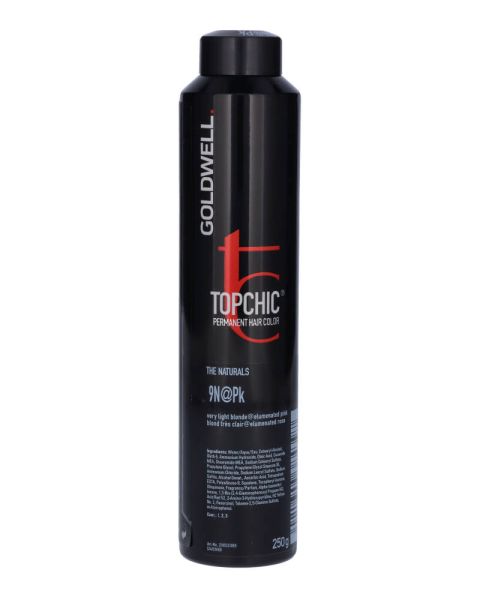 Goldwell Topchic 9N@Pk - Very Light Blonde @ Elumenated Pink