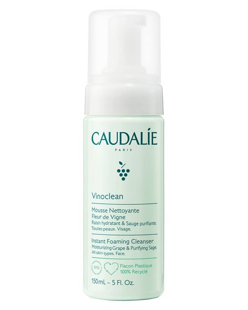 Caudalie Vinoclean Instant Foaming Cleanser 150 ML Health & Beauty Personal Care Cosmetics Skin Facial Cleansers Beautycos