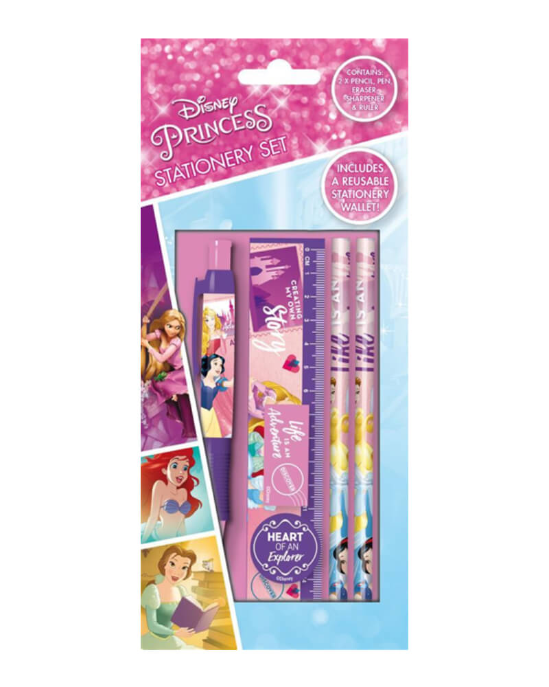 Disney Princess Stationery Set Arts & Entertainment Party Celebration Gift Giving Beautycos