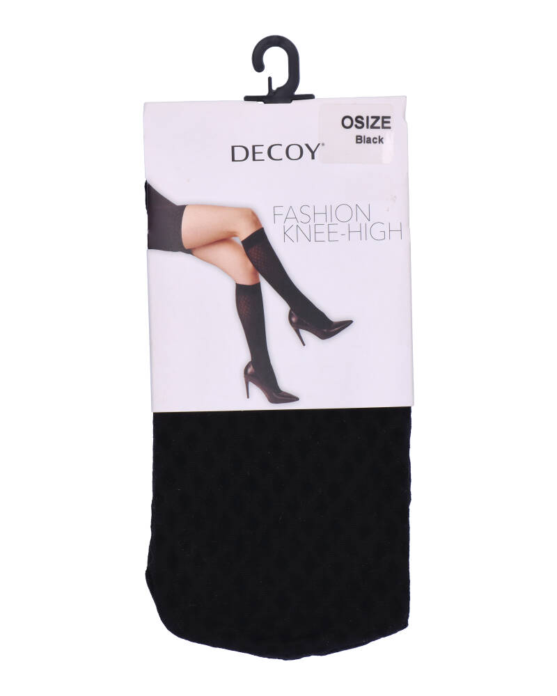 Decoy Fashion Knee-High One Size Black Apparel & Accessories Clothing Underwear Socks Beautycos