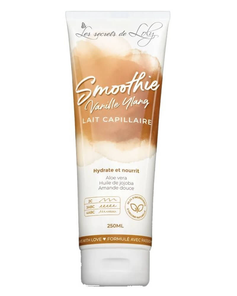 Les Secrets De Loly Smoothie Vanille Ylang Lait Capillaire 250 ML Health & Beauty Personal Care Hair Shampoo Conditioner Conditioners Beautycos