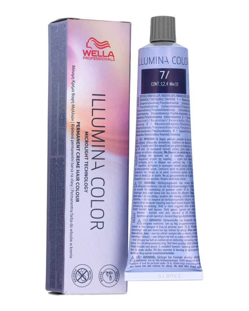 Wella Illumina Color 7 60 ML Health & Beauty Personal Care Hair Beautycos