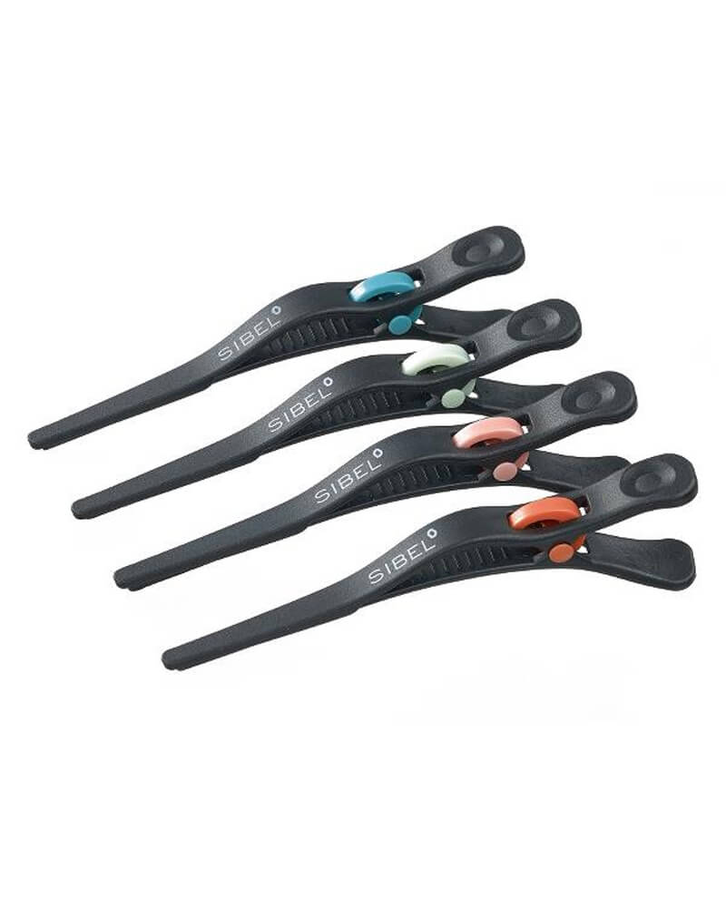Sibel Bird Separation Hårklemmer 14Cm - Ref P001797 4 Stk Apparel & Accessories Clothing Hair Pins Claws Clips Beautycos
