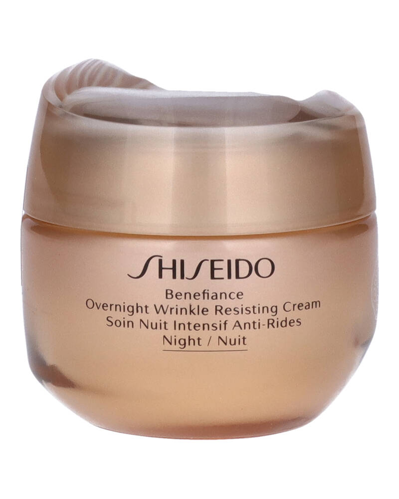 Shiseido Benefiance Overnight Wrinkle Resisting Cream 50 ML Health & Beauty Personal Care Cosmetics Skin Lotion Moisturizer Beautycos
