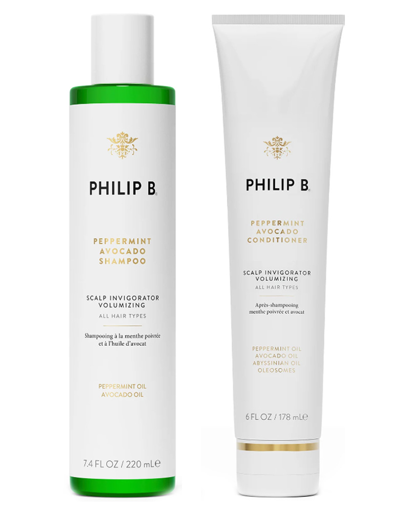 Philip B Avocado Scalp Invigorating Kit 398 ML Health & Beauty Personal Care Hair Shampoo Conditioner Conditioners Beautycos