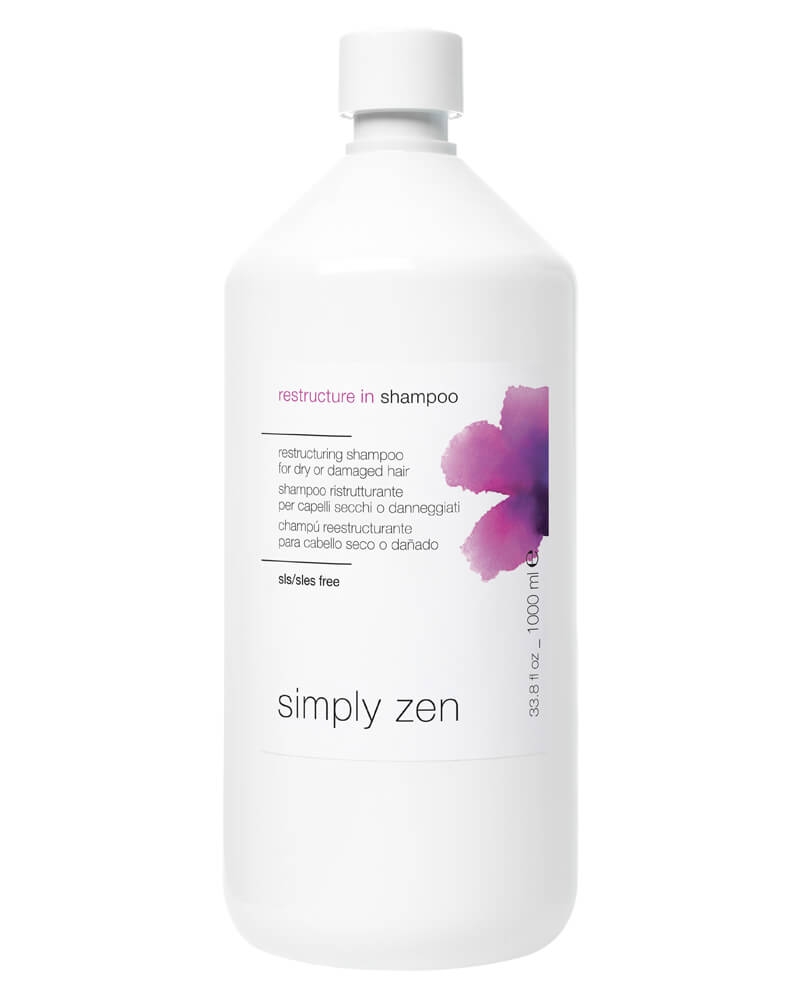 Simply Zen Restructure In Shampoo 1000 ML Health & Beauty Personal Care Hair Conditioner Beautycos