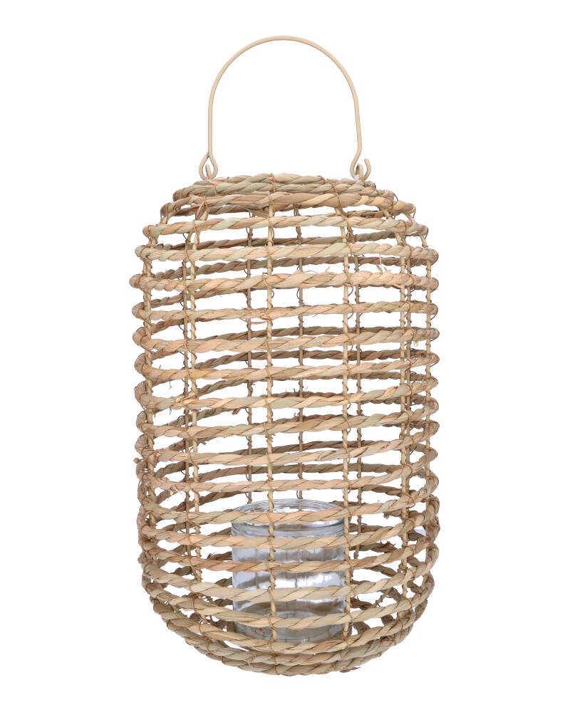 Lantern Natural Cattail 27X37C 1 Stk Health & Beauty Personal Care Beautycos