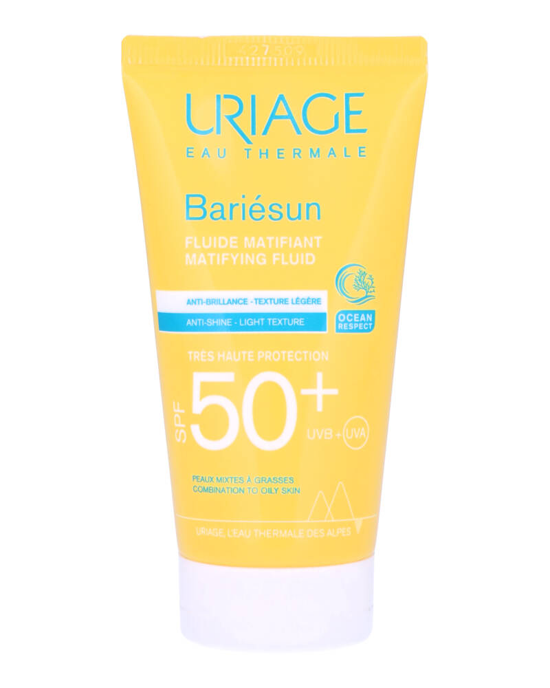 Uriage Bariésun Matifying Fluid Spf50+ 50 ML Health & Beauty Personal Care Cosmetics Skin Lotion Moisturizer Beautycos