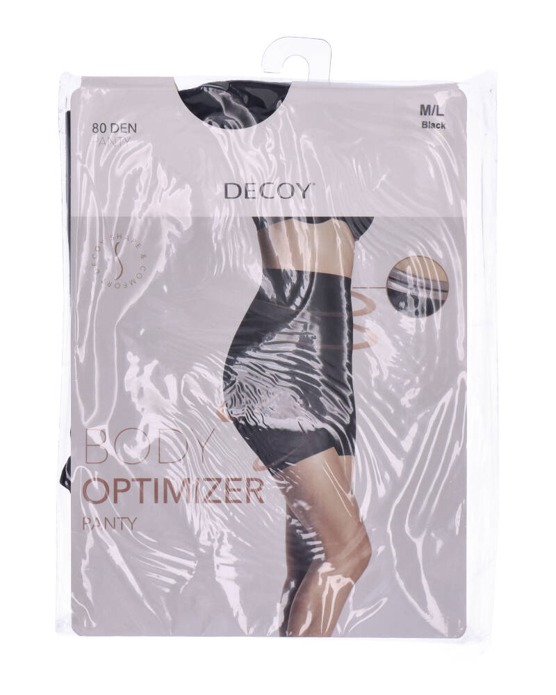 Decoy Body Optimizer (80 Den) Black M L Apparel & Accessories Clothing Underwear Socks Beautycos