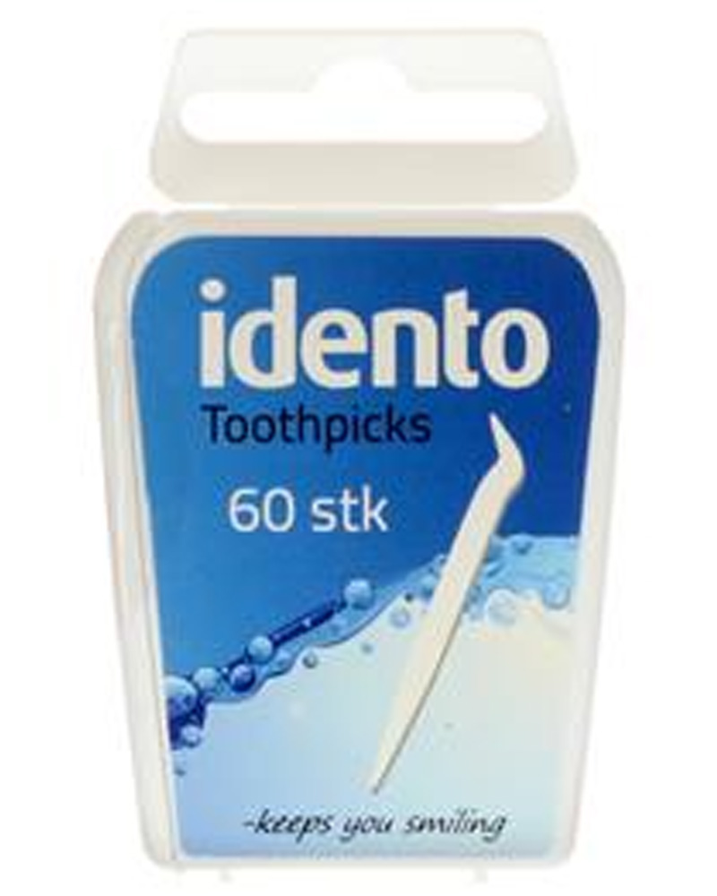 Idento Toothpicks 60 Stk Health & Beauty Personal Care Oral Beautycos
