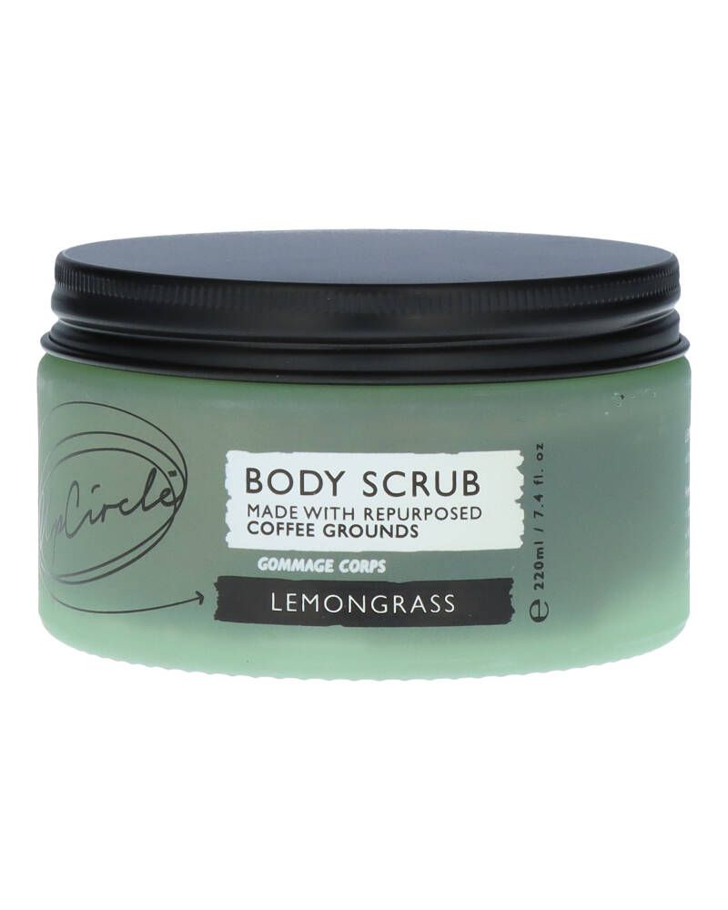 Upcircle Lemongrass And Coffee Exfoliating Body Scrub 220 ML Health & Beauty Personal Care Cosmetics Skin Masks Peels Beautycos