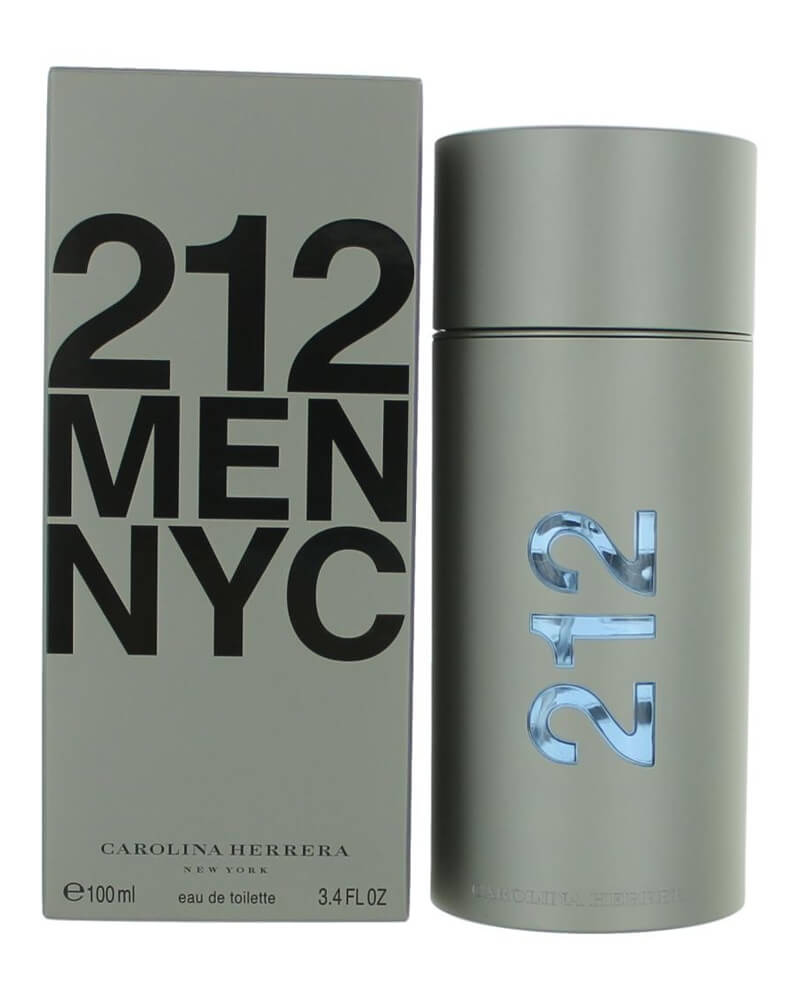 Carolina Herrera 212 Men Nyc 100 ML Health & Beauty Personal Care Cosmetics Perfume Cologne Beautycos