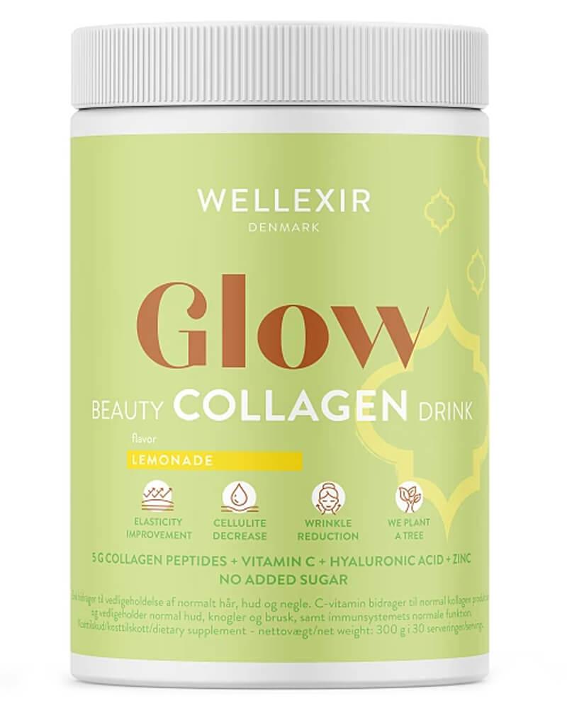 Wellexir Glow Beauty Drink Lemonade 300 G Health & Care Fitness Nutrition Vitamins Supplements Beautycos