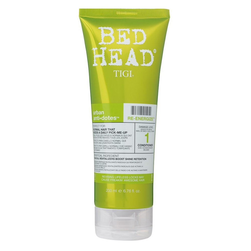 Tigi Bed Head Re-Energize 1 Conditioner 200 ML Health & Beauty Personal Care Hair Shampoo Conditioners Beautycos