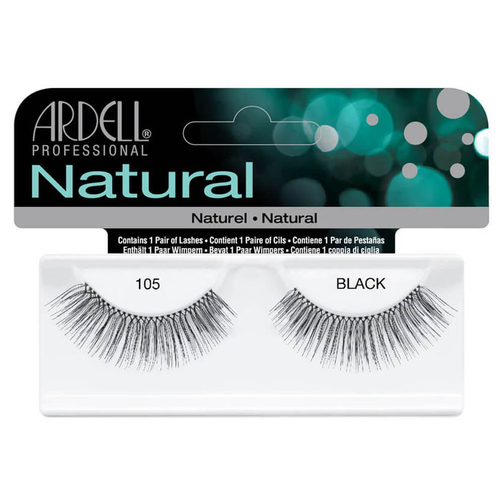 Ardell Natural 105 Black Health & Beauty Personal Care Cosmetics Makeup Eye False Eyelashes Beautycos