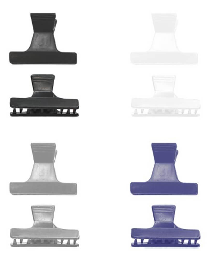 Sibel Croco Hårklemmer 5 5Cm - Ref P000451 12 Stk Apparel & Accessories Clothing Hair Pins Claws Clips Beautycos