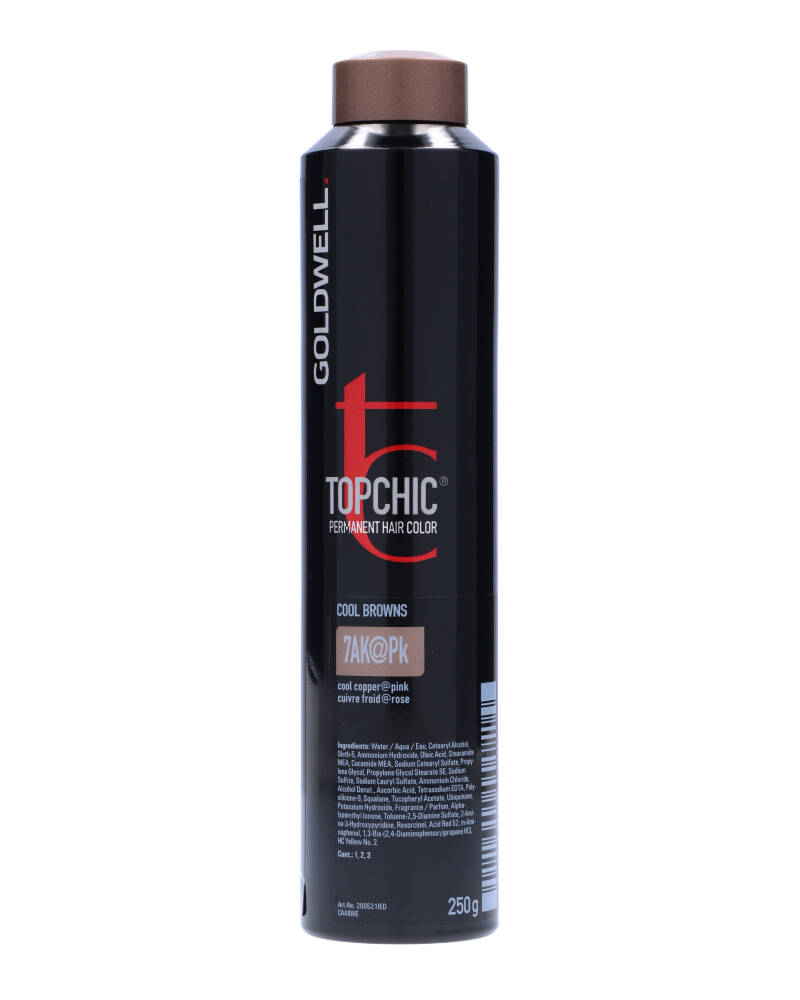 Goldwell Topchic 7Ak@Pk - Cool Copper @Pink 250 G Health & Beauty Personal Care Hair Color Beautycos