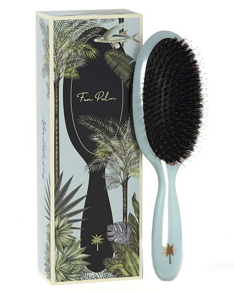 Fan Palm Hair Brush Medium Maldives Health & Beauty Personal Care Styling Tools Combs Brushes Beautycos