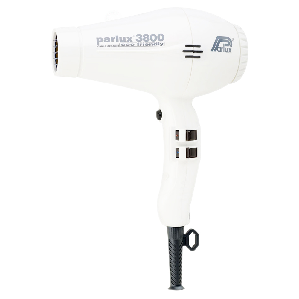 Parlux 3800 Ceramic Ionic Eco Friendly Hvid Health & Beauty Personal Care Hair Styling Tools Dryers Beautycos