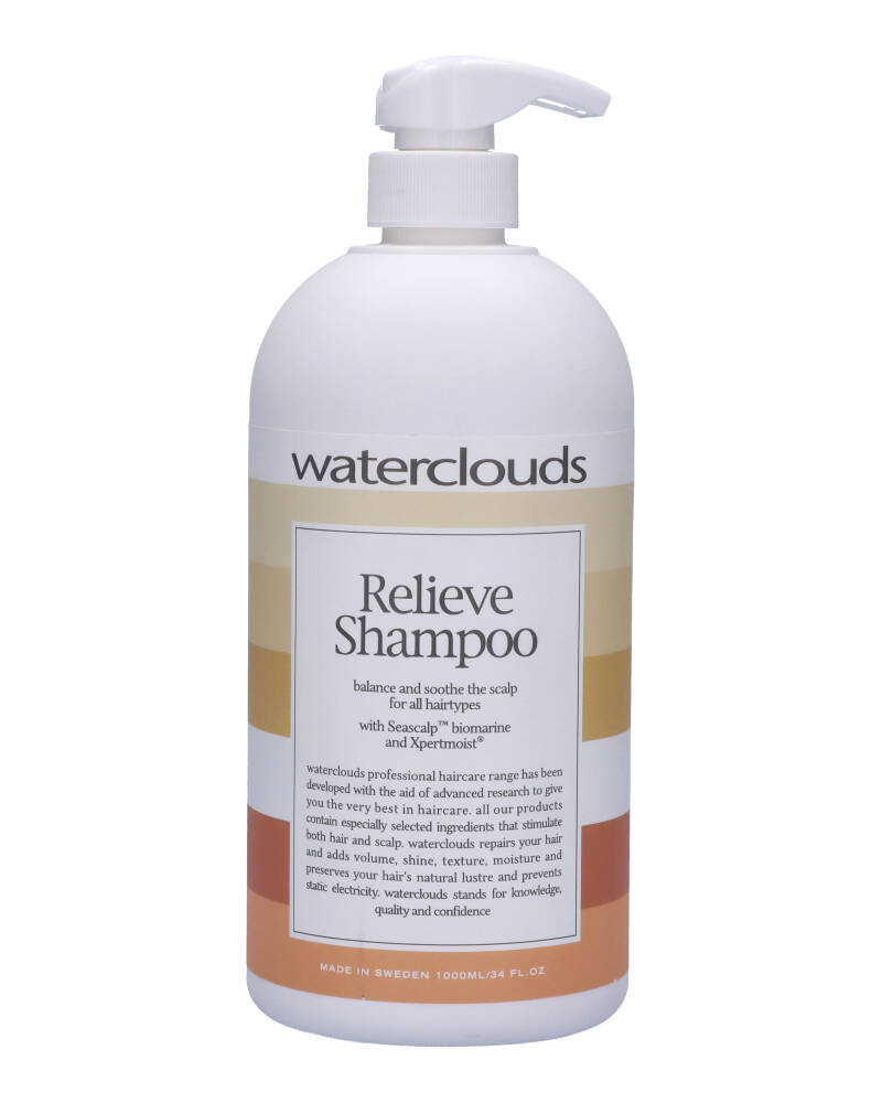 Waterclouds Relieve Shampoo 1000 ML Health & Beauty Personal Care Hair Conditioner Beautycos