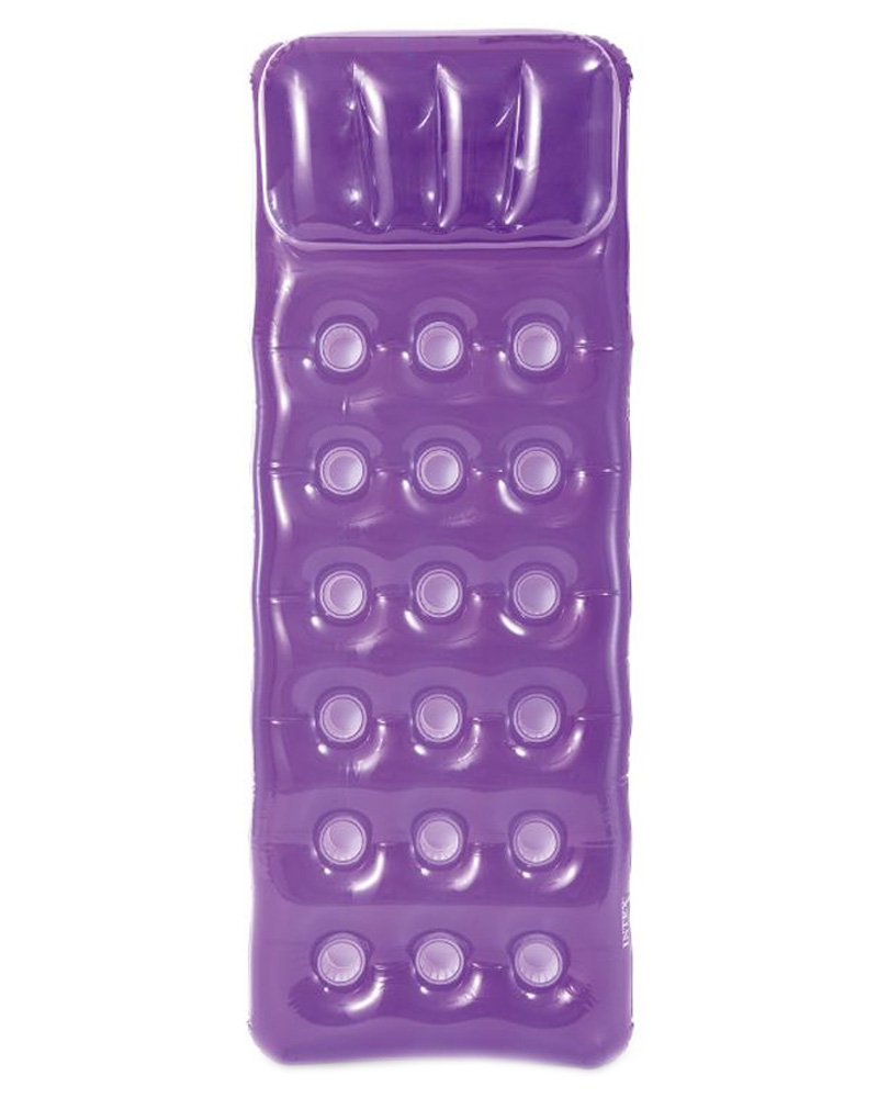 Intex Sun Bed Purple 1 Stk Toys & Games Outdoor Play Equipment Water Beautycos